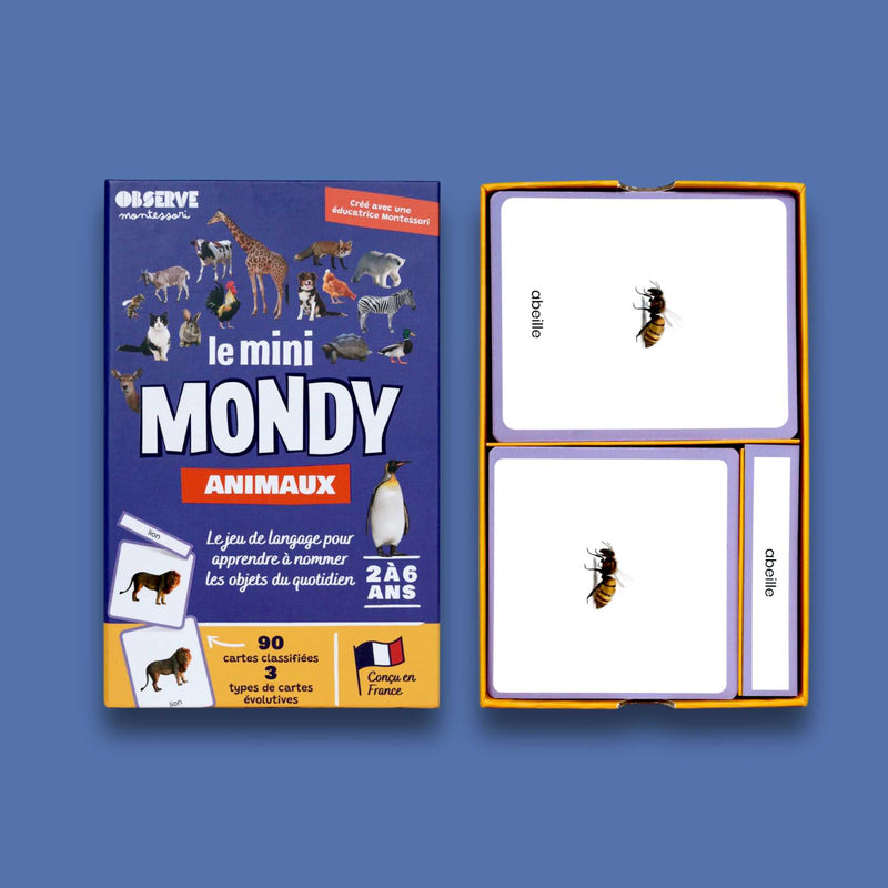 mini mondy des animaux pack ouvert