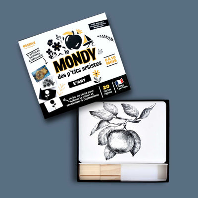 coffret ouvert Mondy des artistes