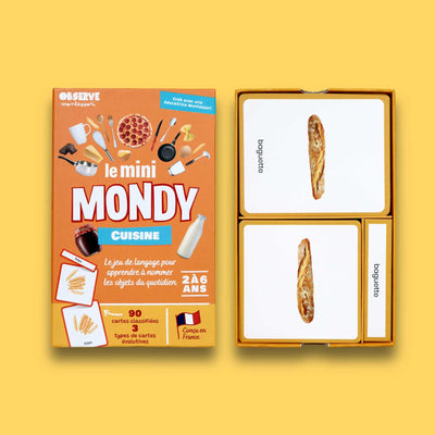 mini mondy de la cuisine pack ouvert