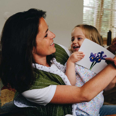 carte Iris maman enfant