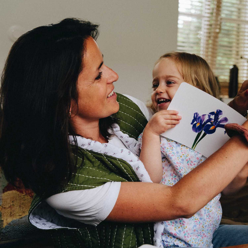 carte Iris maman enfant