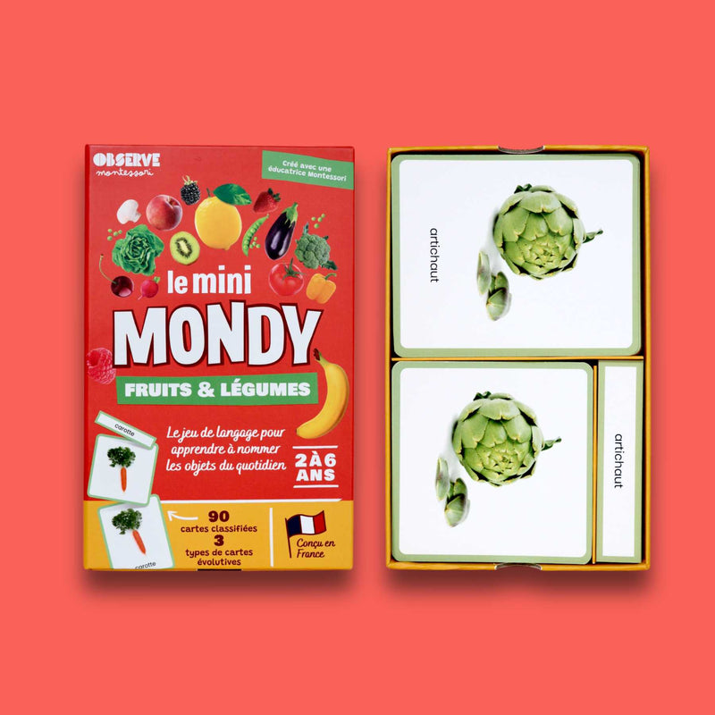 mini mondy fruits et légumes pack ouvert