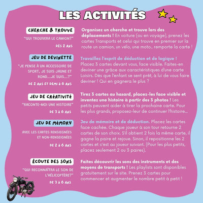Les activités avec le Mondy des Loisirs 
