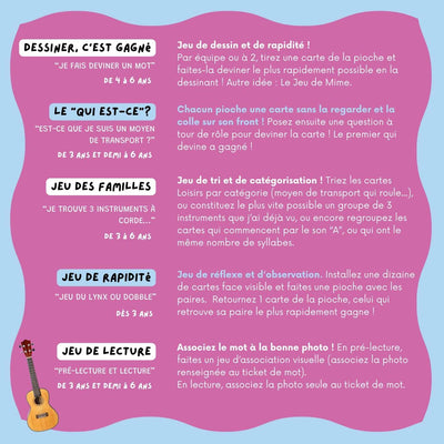 Les activité avec le Mondy des Loisirs 