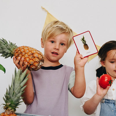 Giga Mondy, cartes de nomenclature Montessori