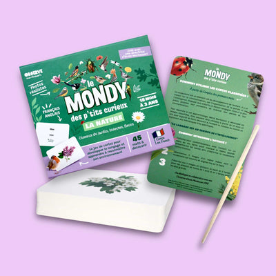 contenu du coffret Mondu des curieux