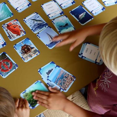 cartes Flash monde marin 