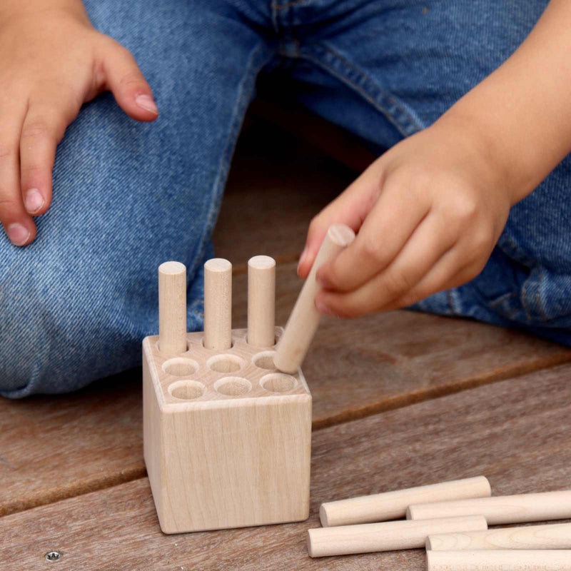 tourillon en bois à encastrer