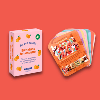 7 familles alimentation pack et cartes