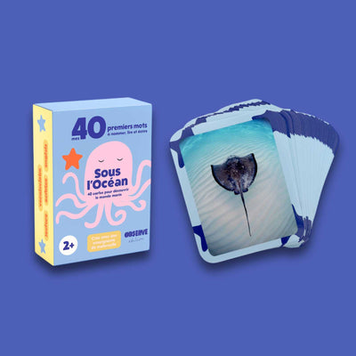 Cartes flash Océans et son pack