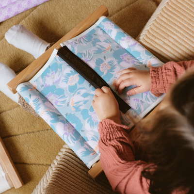 cadre habillage zip vintage