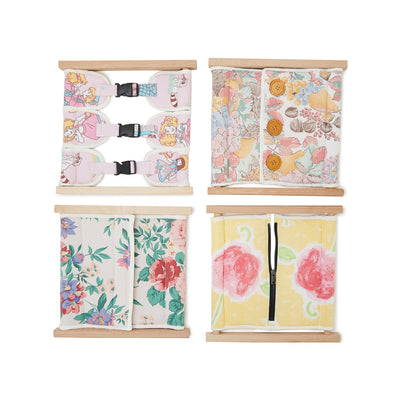 Cadres d'habillage Montessori Upcyclés